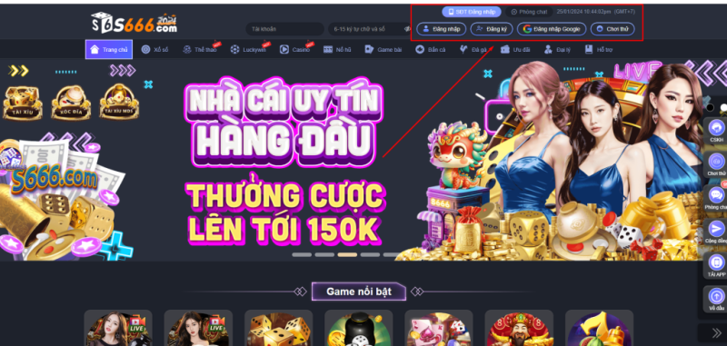 Hướng Dẫn Đăng Ký Và Nạp/Rút Tiền Trên S666VN 